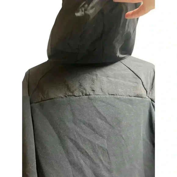 Gymshark Venture Hoodie Cropped Pullover2 Raglan Boxy Activewear Black Medium - Picture 9 of 11